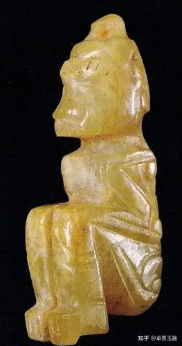 玉石人像之西周玉人