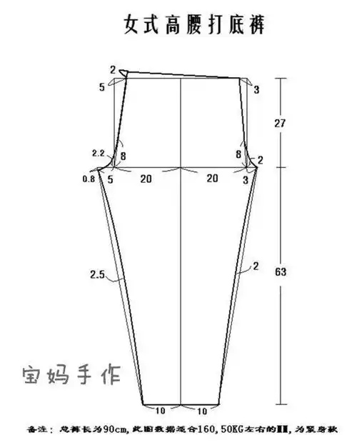 超多成人打底裤/秋裤/健美裤/合体小脚裤/低腰喇叭牛仔裤 裁剪图
