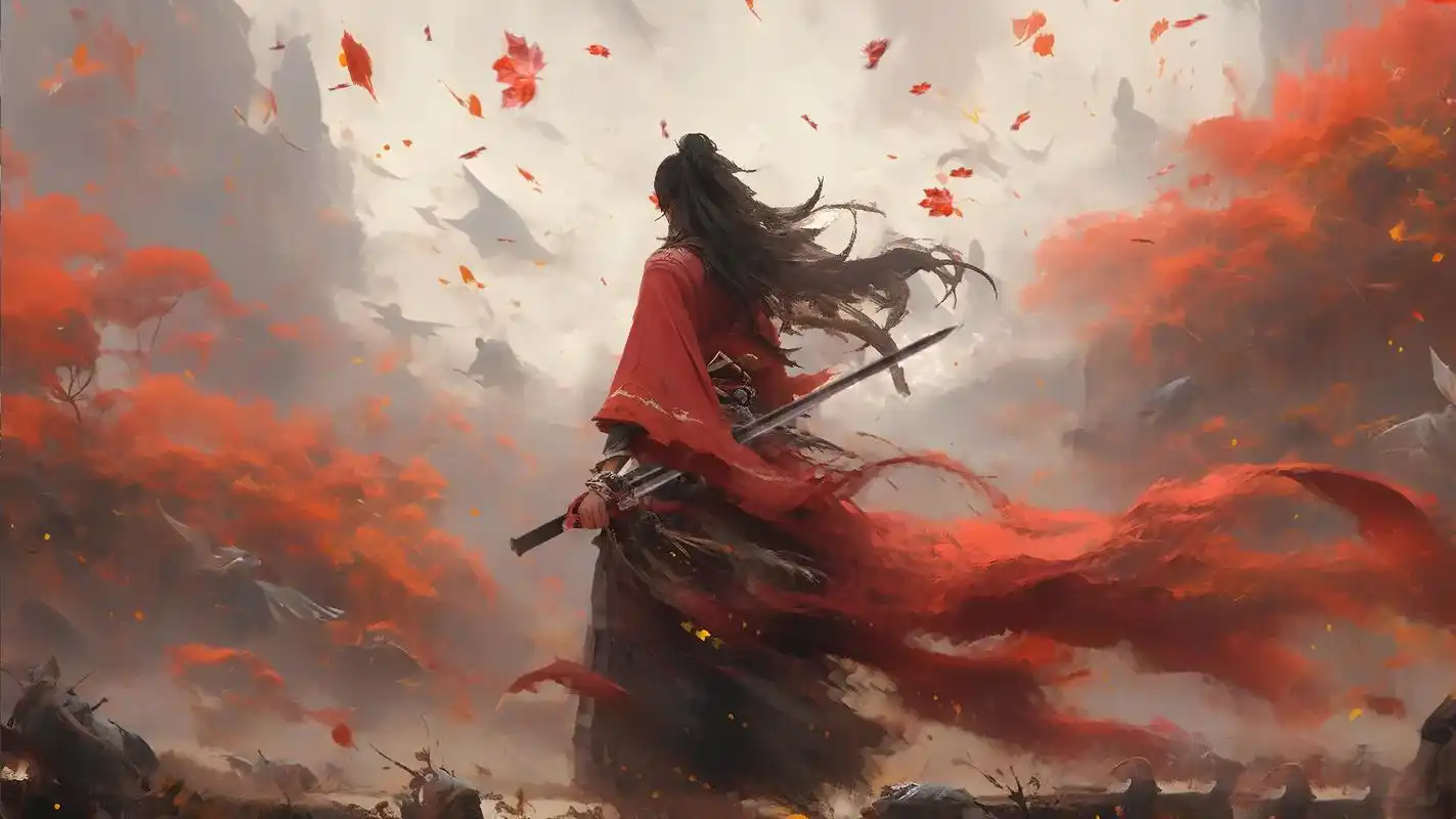 wallpaper壁纸精选,本期侠客风.##古风 #意境 # - 抖音