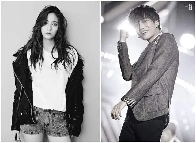 网曝郑秀晶与exo成员kai在泳池中的热吻照!