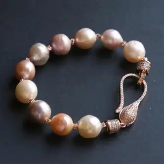 书梦巴洛克珍珠手链女银闺蜜复古民族风感网红七夕情人节礼物送男女友