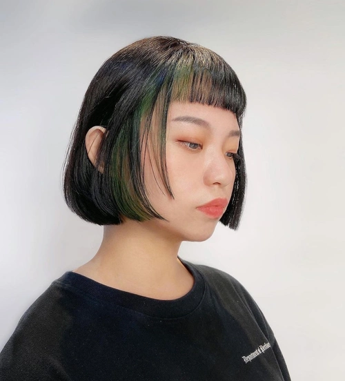 风情万种"短发染"|短发|头发|大街_新浪新闻