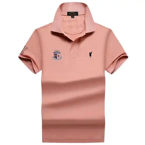 国际品牌男装高档衣服商务双丝光棉t恤短袖男翻领奢华大牌polo衫