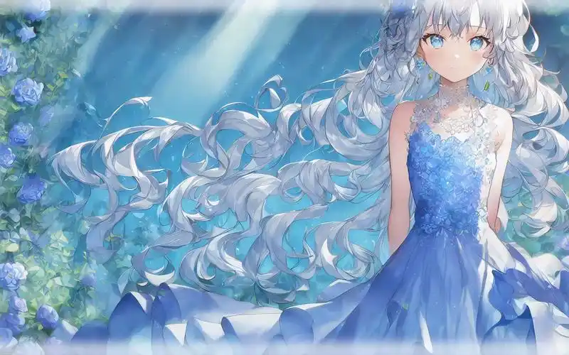 【ai绘画】4k超清 飞花物语兰 二次元少女 附图包