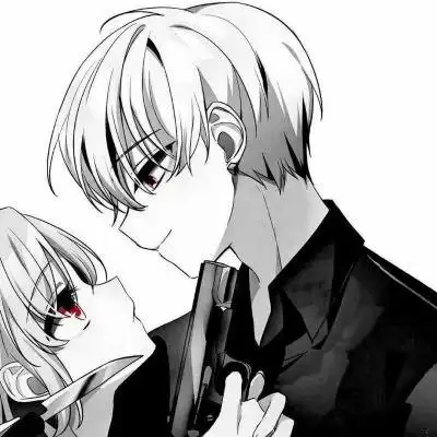 黑暗系丧的情侣头像情侣头像动漫丧气黑暗系