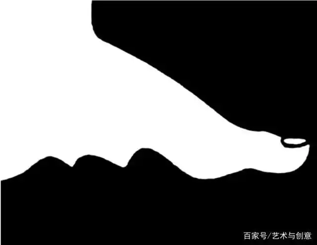 设计素描的表达方法——图底互换