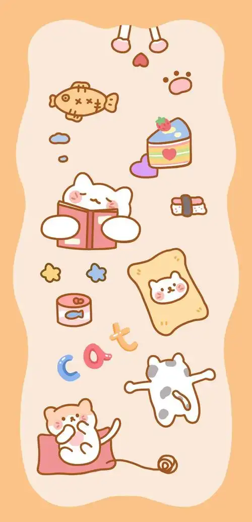 你们喜欢的可爱手机壁纸,少女心爆棚,赶快收藏!第一弹