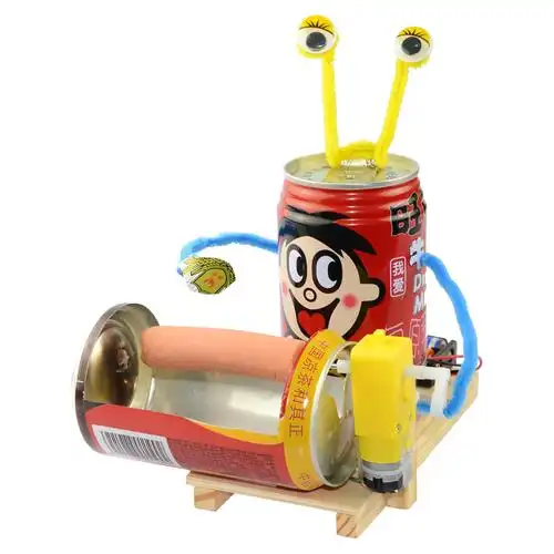 科技制作小发明创意废旧物品幼儿园变废为宝废物利用手工制作材料好不