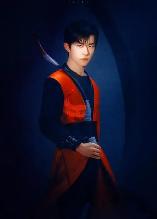 易烊千玺七周年演唱会视觉海报饭修