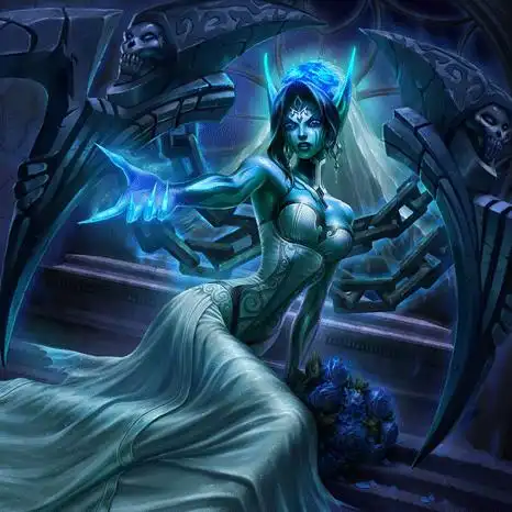 lol英雄联盟129元 鬼魂新娘 莫甘娜永久皮肤 12900点券 自动充值