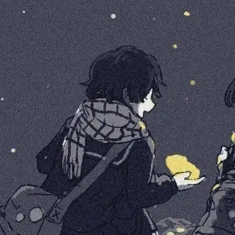 466466期酷酷の暗色系情侣头像