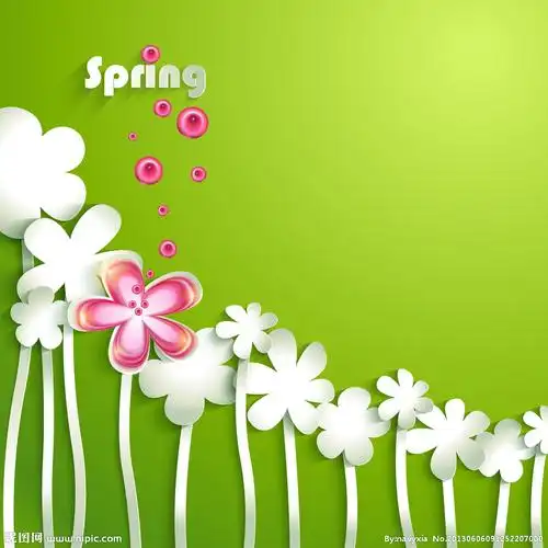 抽象花卉背景 创意矢量图_花草背景_花草_生物世界_矢量图库_昵图网ni