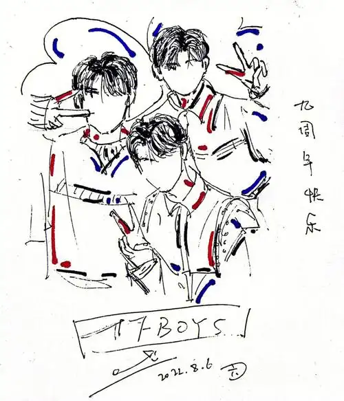 tfboys #易烊千玺 #王俊凯 #王源 #手绘