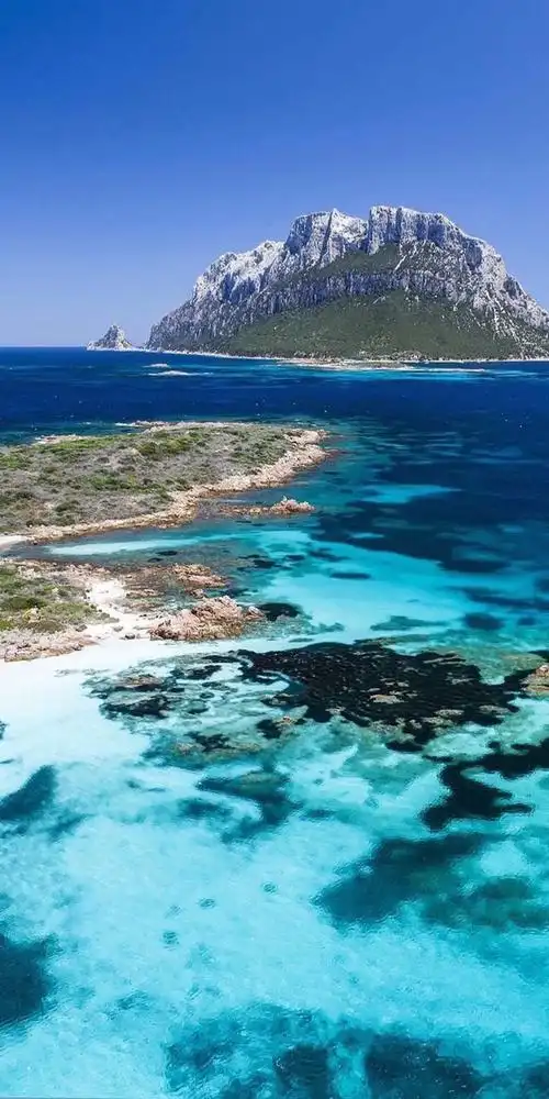 蓝色大海高清自然风光图片