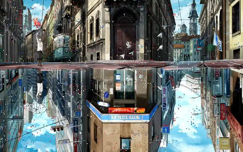 壮观的二次元动漫场景电脑壁纸