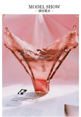 鱼篓(fish basket)内裤 内裤薄纱 舒适透气低腰 女士美女三角裤诱惑