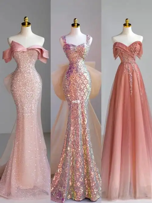 晚礼服图片漂亮精美礼服晚礼服款式女士高端晚礼服定制礼服款式图漂亮