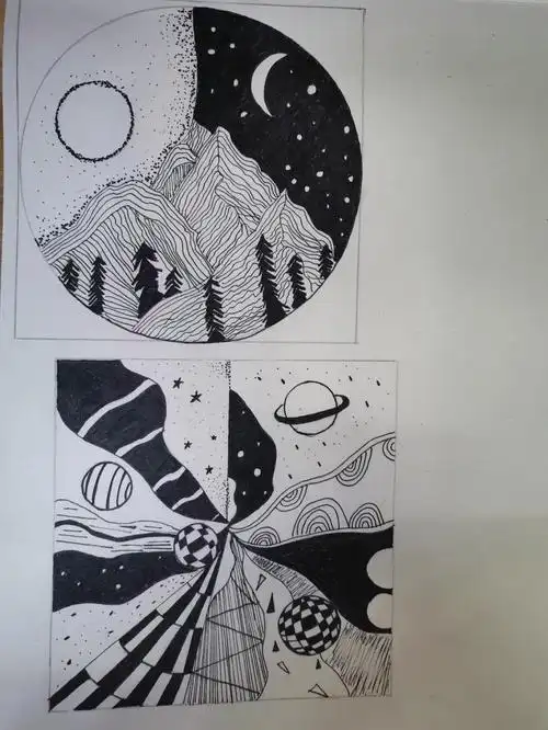 大学生的点线面作业