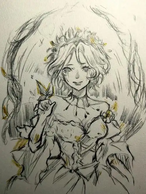 临摹#手绘临摹  #摸鱼  #第五人格