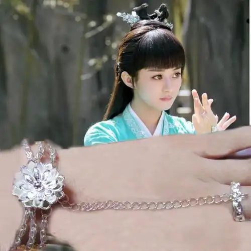 诛仙青云志同款手链 赵丽颖同款伤心花手链 合欢铃 送李易峰书签