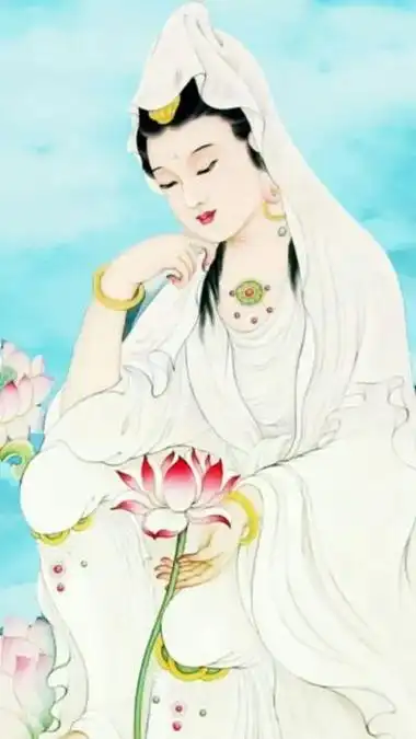 愿众生平安吉祥 ,一朵莲开见菩萨,南无大慈大悲观世音菩萨, - 兑趑