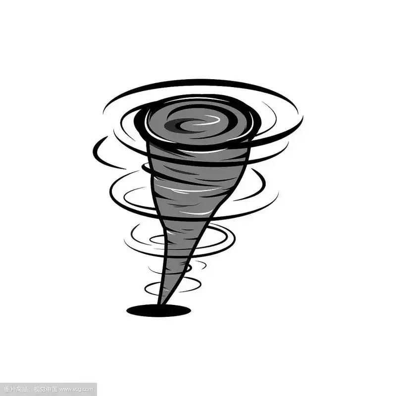 飓风在快动画风格旋风