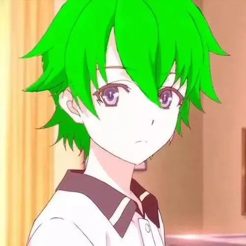 绿色系头像情人节单身狗最后的倔强