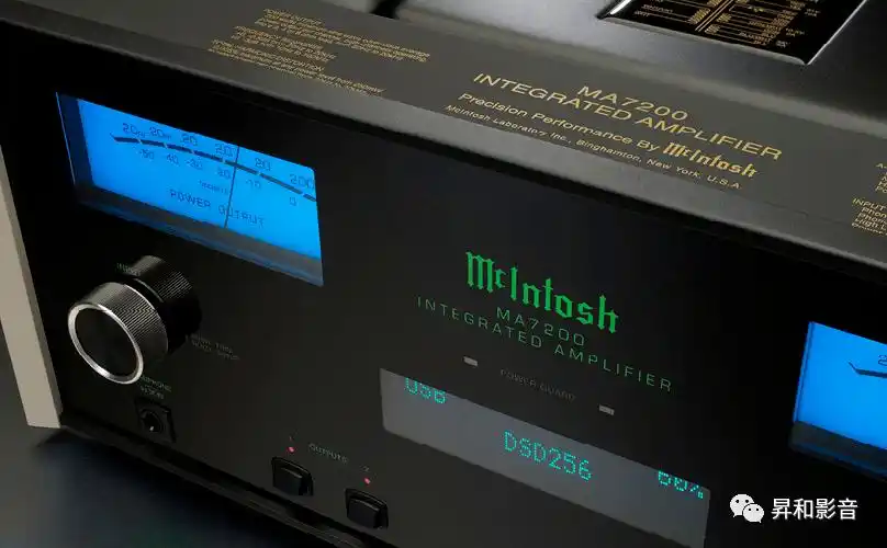 视频讲解数码输入大变革mcintosh麦景图ma7200usb兼容合并式功放