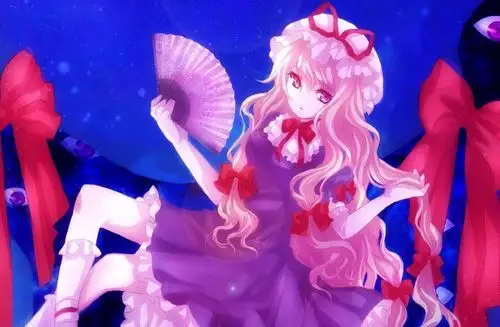 【基本解决】关于紫&幽幽子的扇子