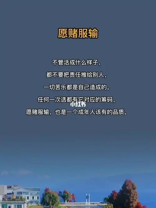 愿赌服输_情感_美食探店_读书_情感_励志鸡汤