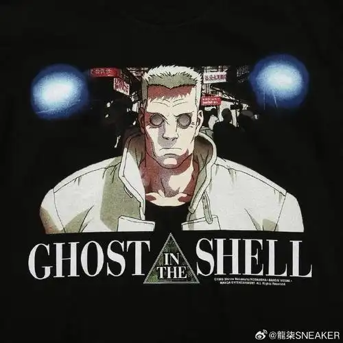 l7快讯#weber 旗下项目 geeks rule 推出 《攻壳机动队》联名 t 恤.