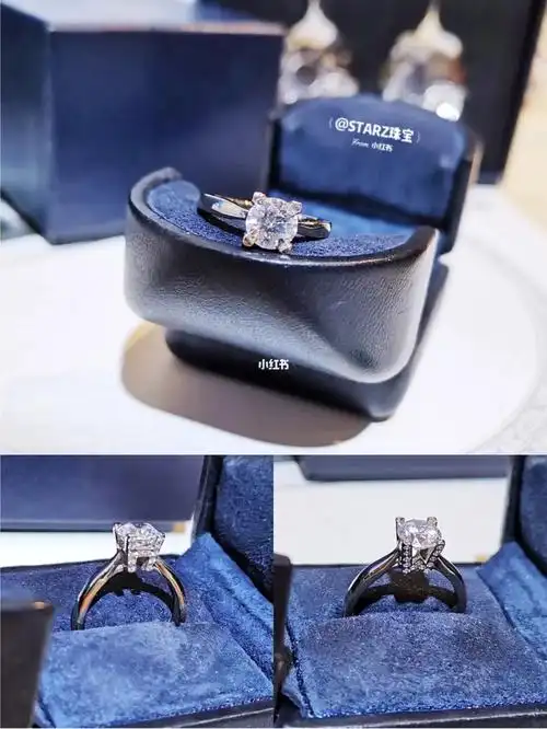 1克拉hw logo款钻戒95备婚经典婚戒之选7815