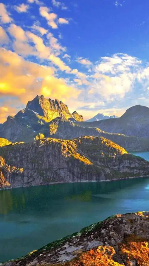 山川河流图片高清手机壁纸