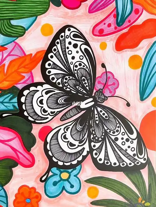 少儿美术  #创意美术  #画画