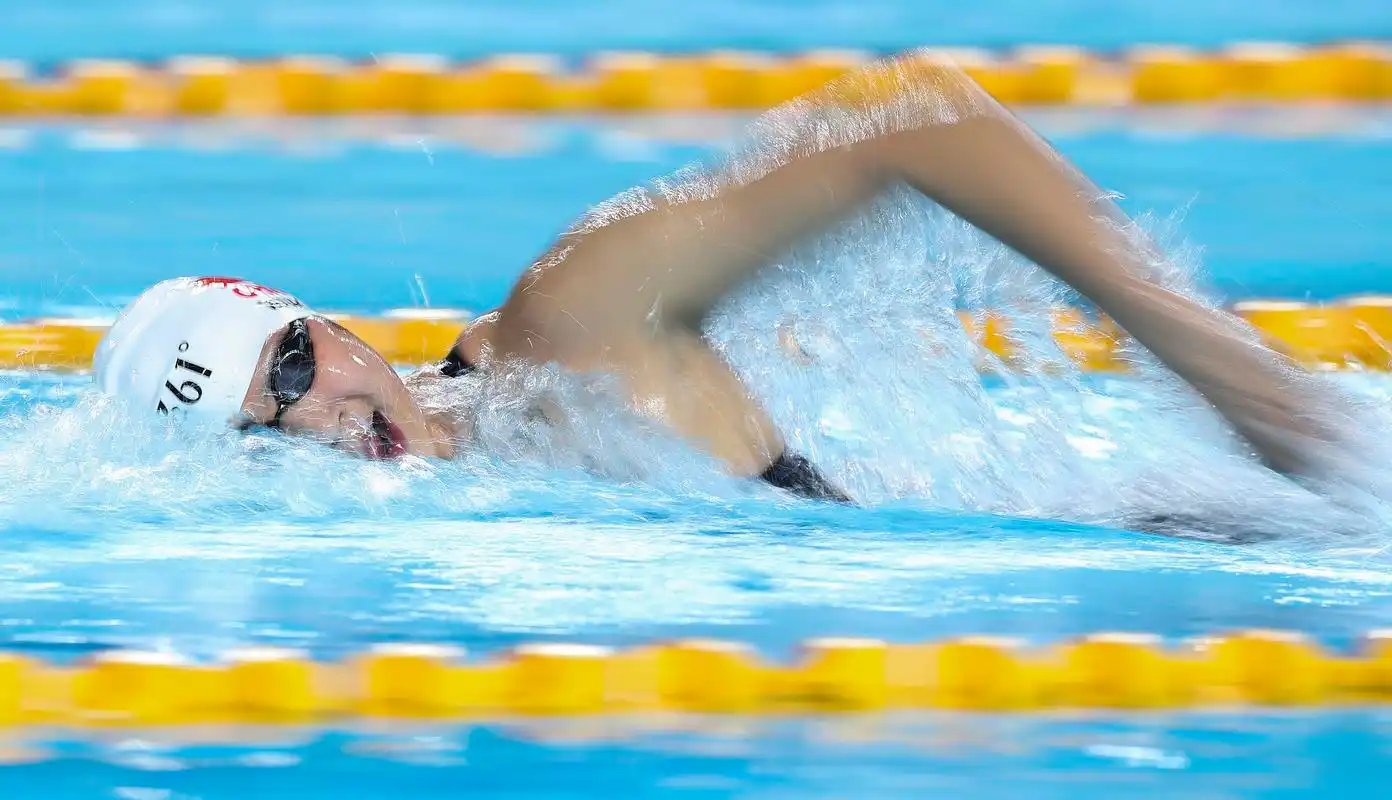 二青会体校甲组女子800米自由泳王简嘉禾夺冠