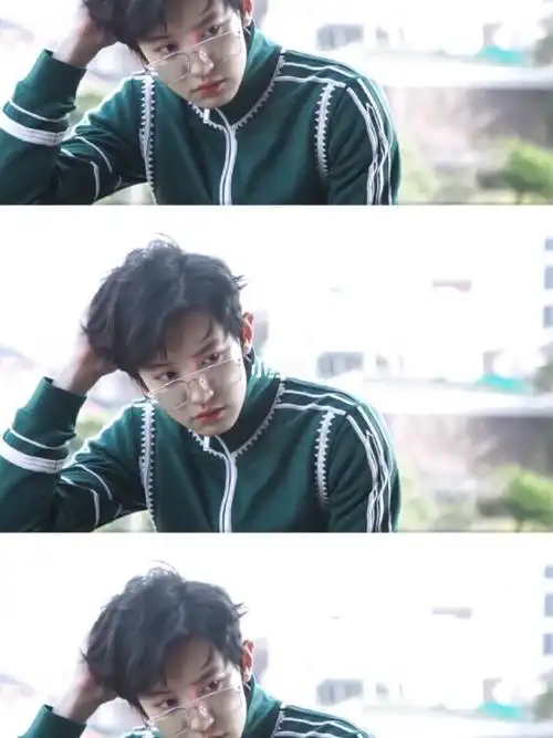 『朴灿烈三宫格壁纸』_朴灿烈_壁纸_素材_壁纸