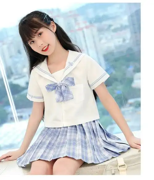stars and you水手服jk制服裙套装夏季水手服学院风gk夏装校服小学生