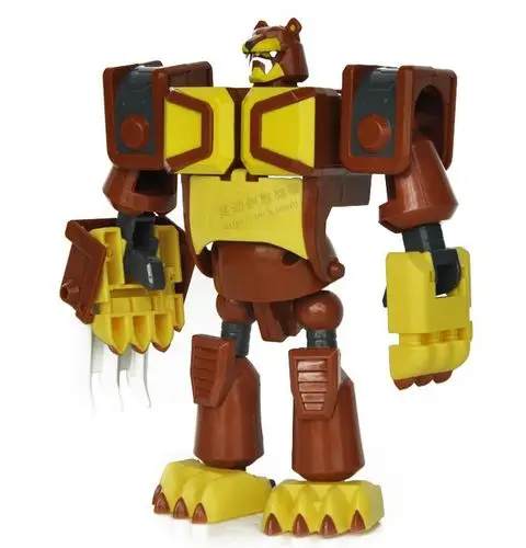 快乐酷宝 熊王酷宝7507 新品益智变形玩具