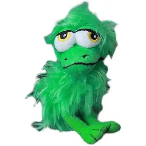 出口单搞怪绿毛怪物公仔毛绒挂件包包挂饰创意毛绒布艺类玩具