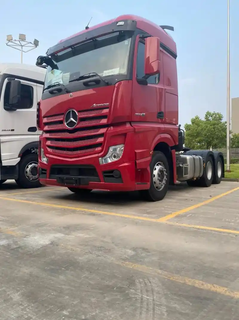 奔驰全新actros 2651 6*2,510马力,速比:2 - 抖音
