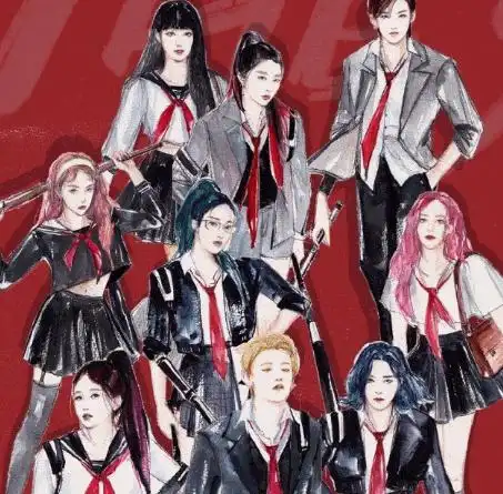 版海报,虞书欣孔雪儿与众不同,不料成大家宠儿|虞书欣|孔雪儿|the9