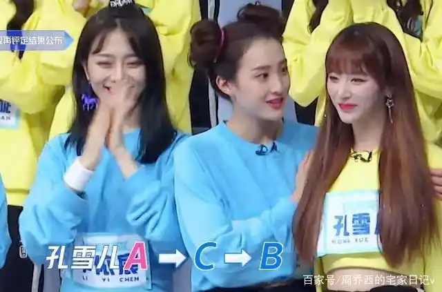 当孔雪儿进入c班痛哭时,刘雨昕主动安慰