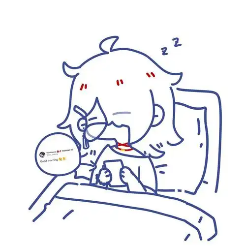 困得睁不开眼的恶魔