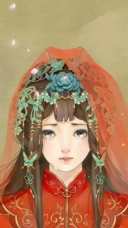 古风壁纸 - 人物手绘 cr:未知手机壁纸/唯美壁纸/聊天背景/小清新ins