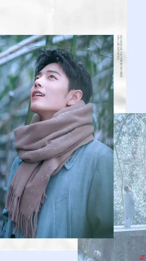 肖战冬至竹林大片##日常见肖战