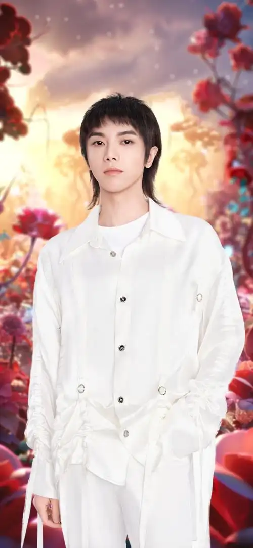 华晨宇温碧泉全球品牌代言人##温碧泉##泉力花开##壁纸##手机壁