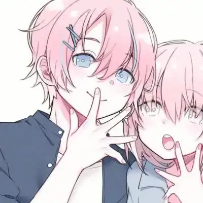 情头 情侣 双人一人一半动漫_情侣动漫头像_头像屋
