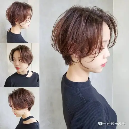 很适合大脸女性的短发