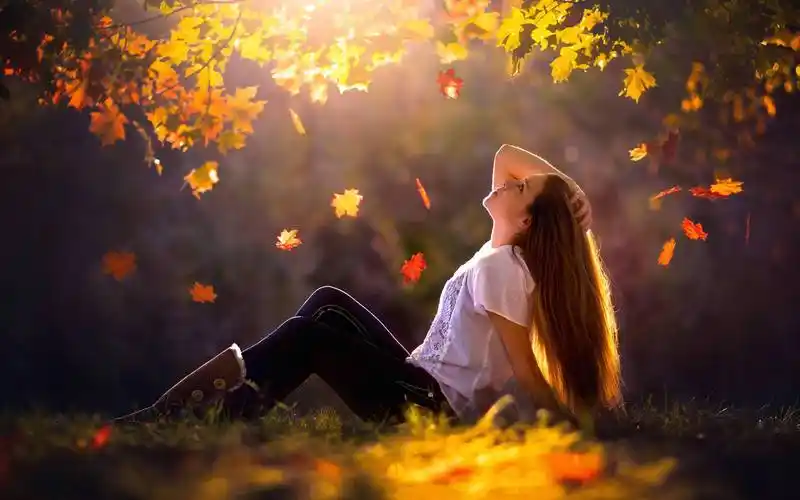 欧美女孩唯美电脑桌面壁纸