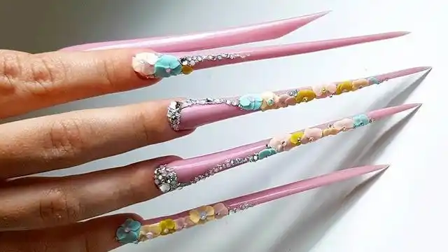 最显手长的美甲,低调奢华有内涵,7款欧美风美甲打架从没有输过